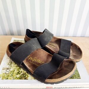 Birkenstock papillio black womens 6